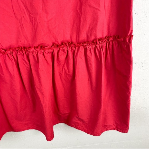 Rare ModCloth Compania Fantastica Red Mini Dress with Bow - Picture 7 of 10